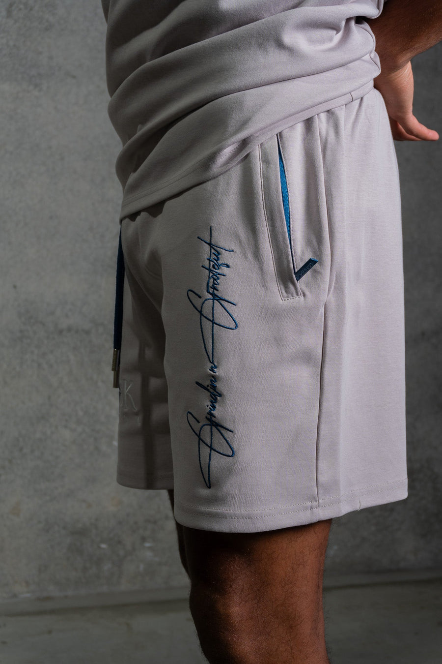 GRATEFUL SHORTS - ELUSION GREY - SHORTSOn Lock Apparel