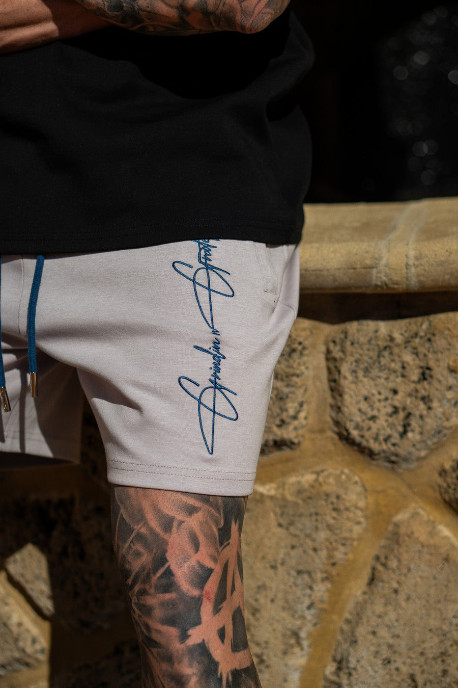 GRATEFUL SHORTS - ELUSION GREY - SHORTSOn Lock Apparel