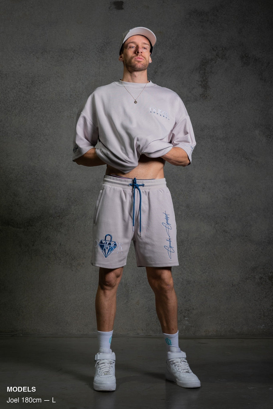 GRATEFUL SHORTS - ELUSION GREY - SHORTSOn Lock Apparel35751852132593