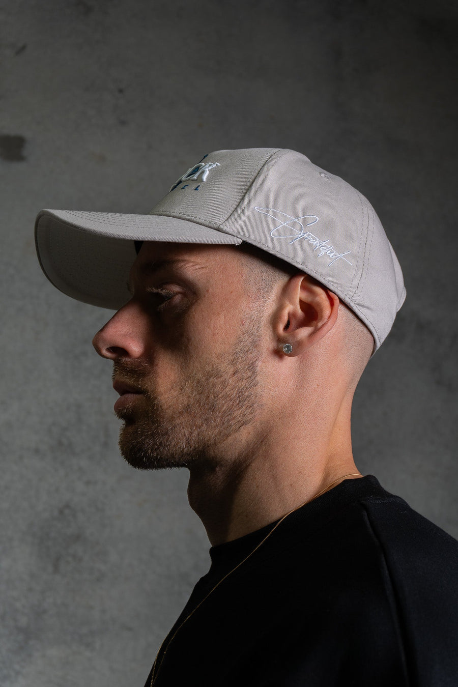 GRATEFUL STRAP BACK - ELUSION GREY - HEADWEAROn Lock Apparel