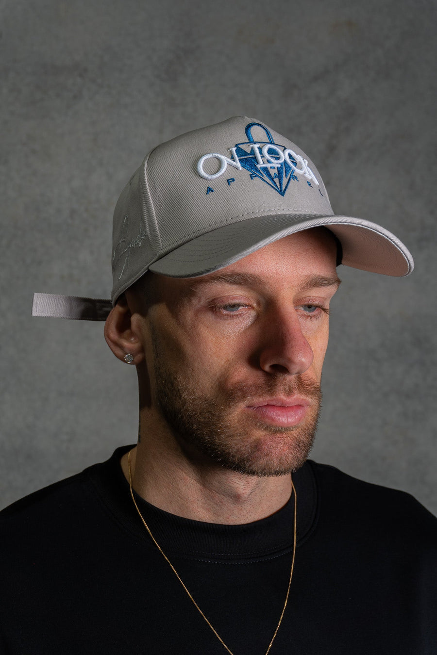 GRATEFUL STRAP BACK - ELUSION GREY - HEADWEAROn Lock Apparel