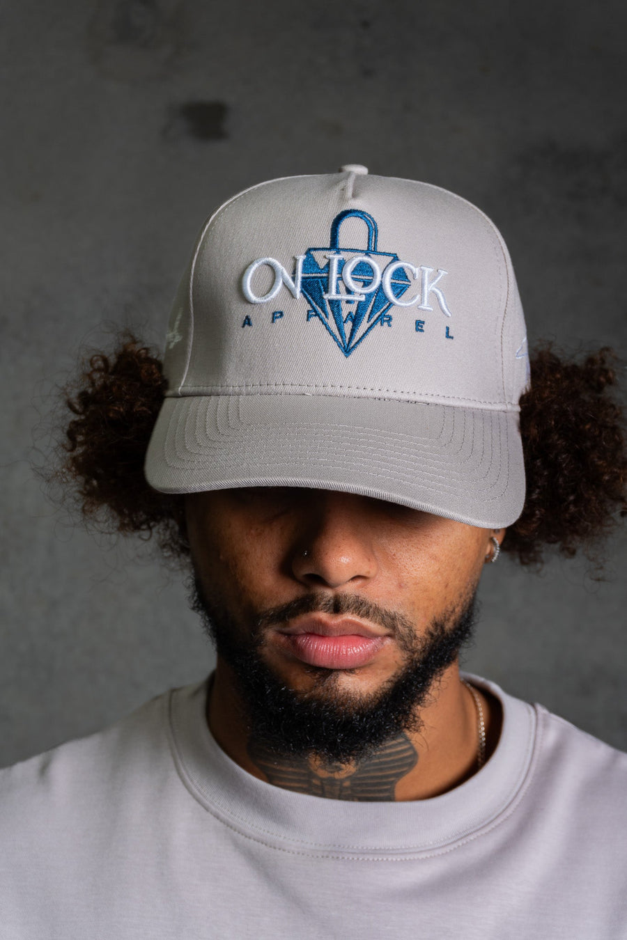 GRATEFUL STRAP BACK - ELUSION GREY - HEADWEAROn Lock Apparel