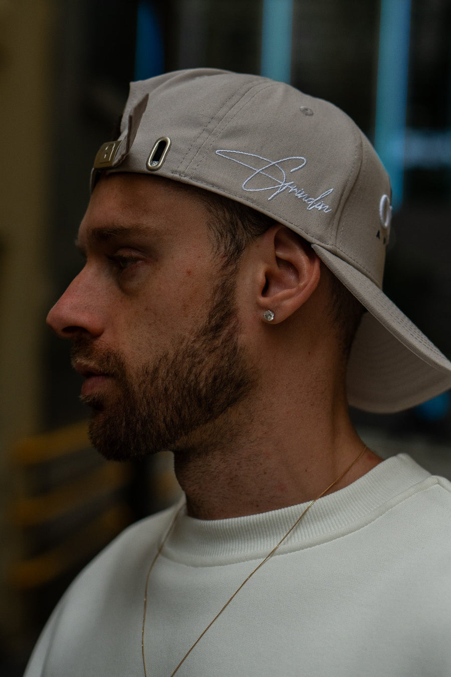 GRATEFUL STRAP BACK - ELUSION GREY - HEADWEAROn Lock Apparel