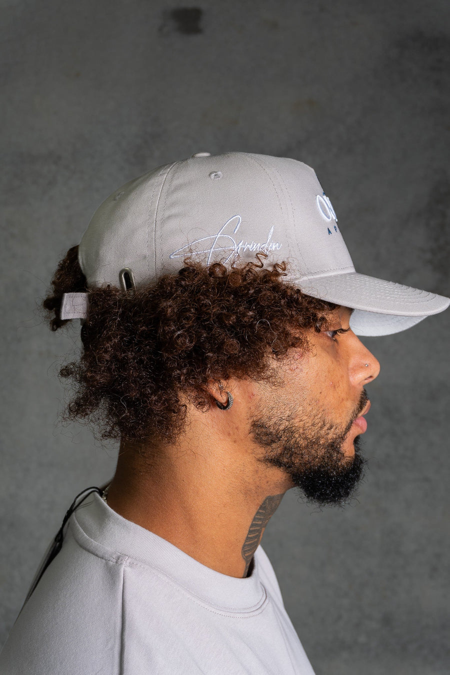 GRATEFUL STRAP BACK - ELUSION GREY - HEADWEAROn Lock Apparel