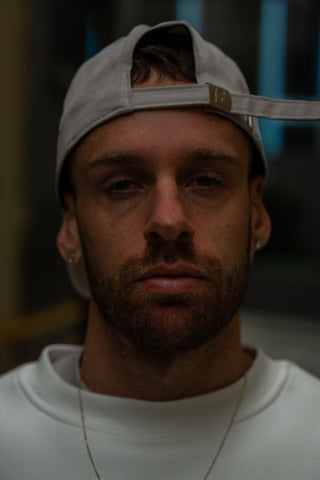 GRATEFUL STRAP BACK - ELUSION GREY - HEADWEAROn Lock Apparel