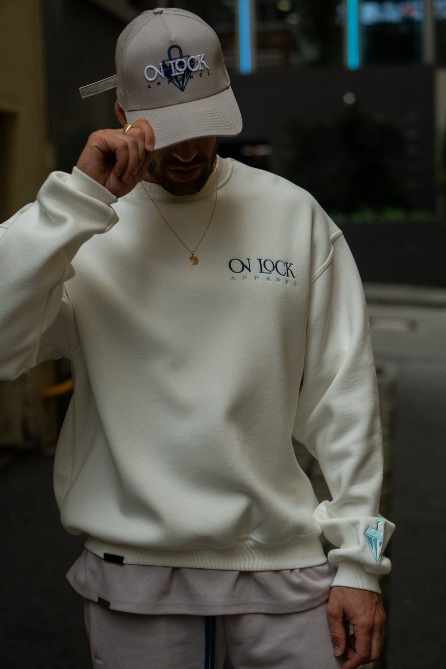 GRATEFUL STRAP BACK - ELUSION GREY - HEADWEAROn Lock Apparel