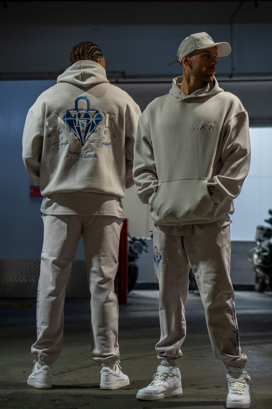 GRATEFUL SWEATPANTS - ELUSION GREY - SWEATPANTSOn Lock Apparel