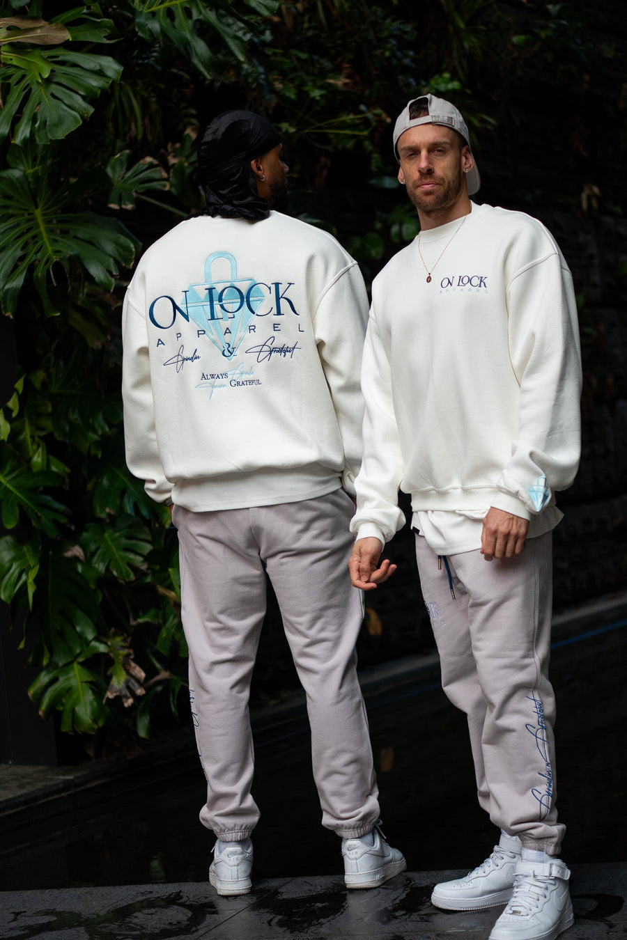 GRATEFUL SWEATPANTS - ELUSION GREY - SWEATPANTSOn Lock Apparel