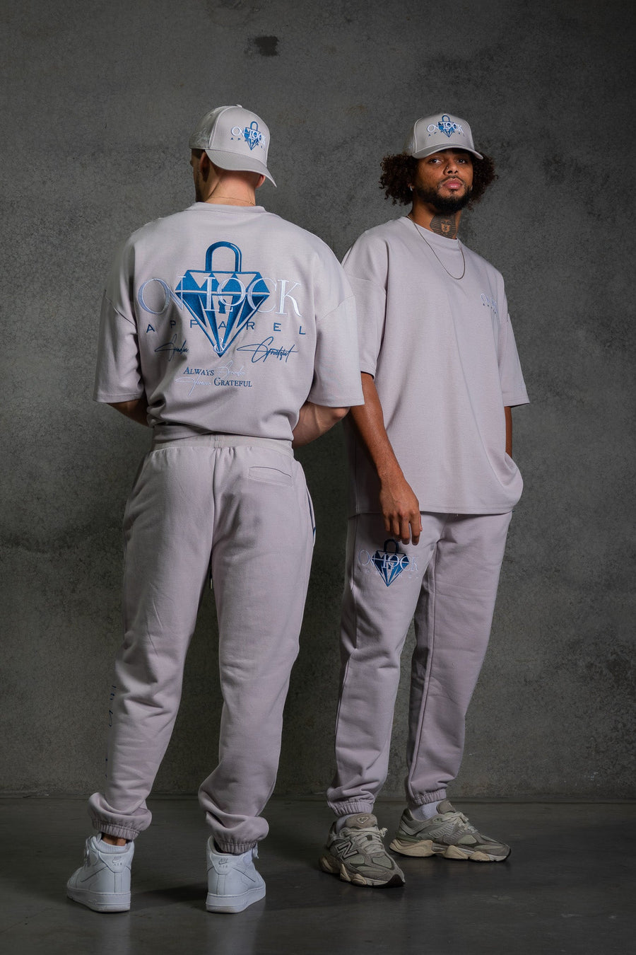 GRATEFUL SWEATPANTS - ELUSION GREY - SWEATPANTSOn Lock Apparel
