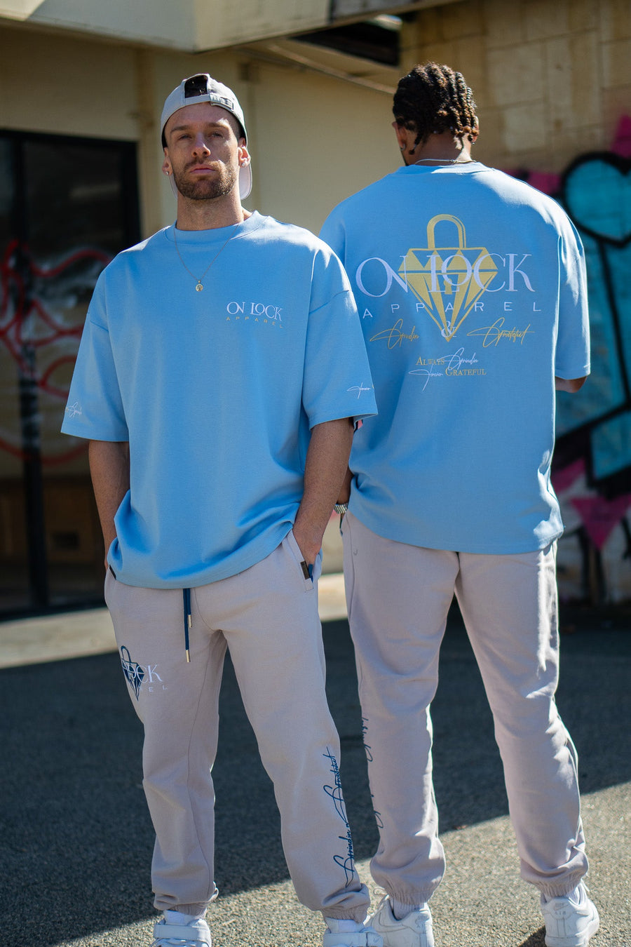 GRATEFUL SWEATPANTS - ELUSION GREY - SWEATPANTSOn Lock Apparel