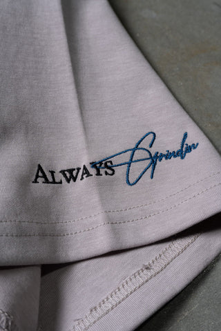GRATEFUL TEE - ELUSION GREY - TEESOn Lock Apparel