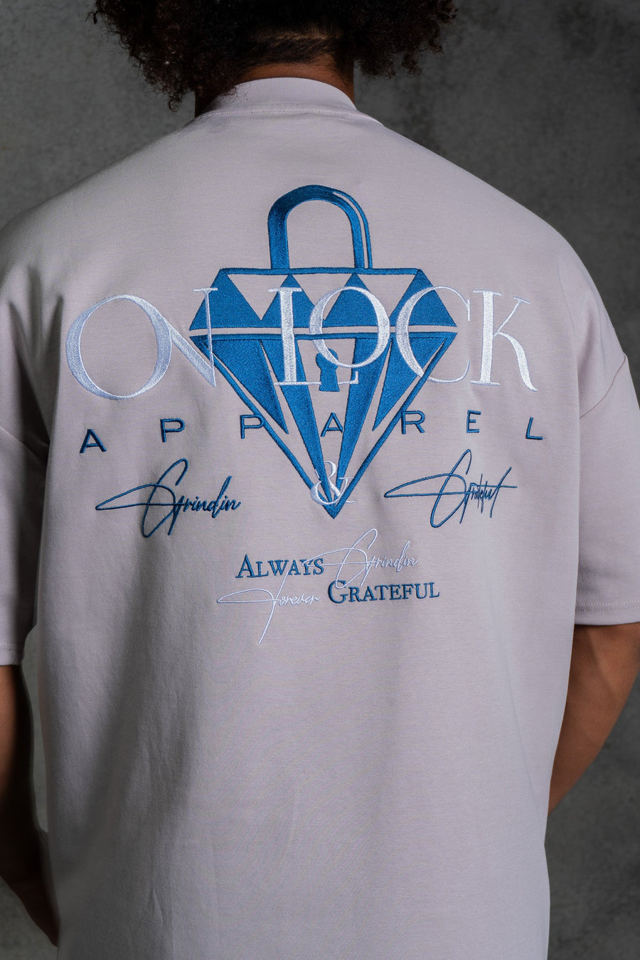 GRATEFUL TEE - ELUSION GREY - TEESOn Lock Apparel