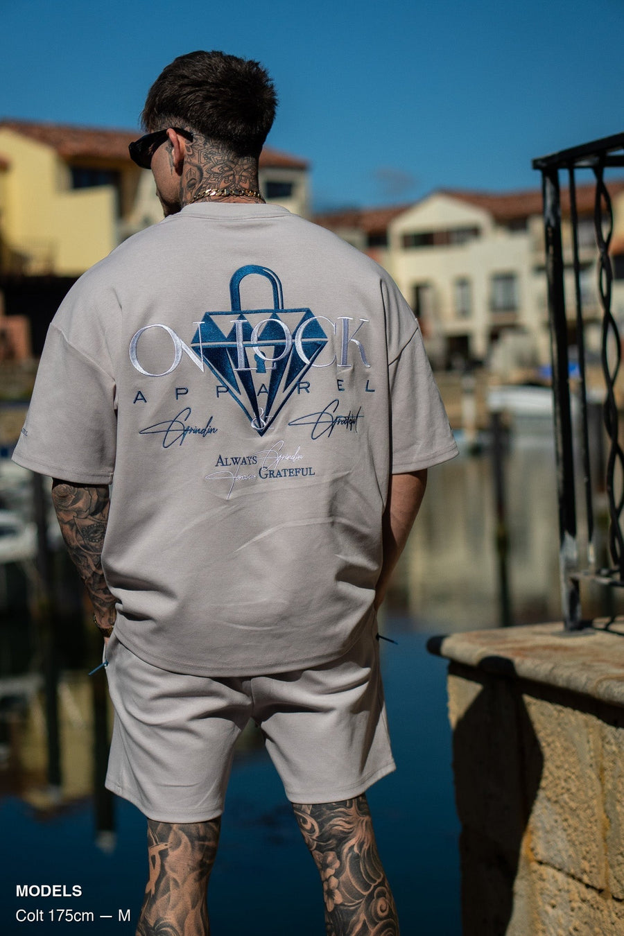 GRATEFUL TEE - ELUSION GREY - TEESOn Lock Apparel35751850354769