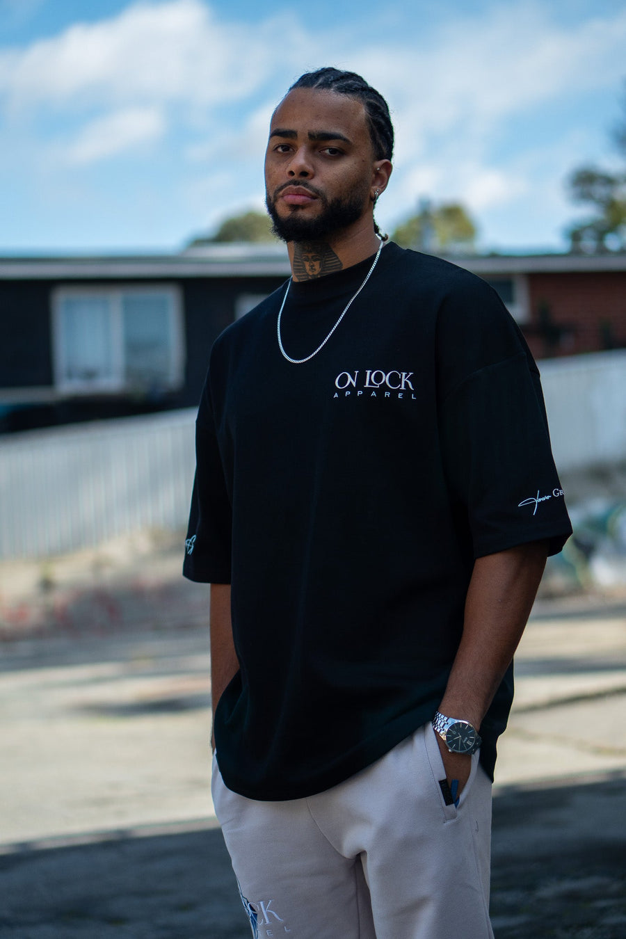GRATEFUL TEE - PITCH BLACK - TEESOn Lock Apparel