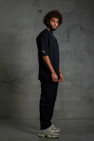 GRATEFUL TEE - PITCH BLACK - TEESOn Lock Apparel
