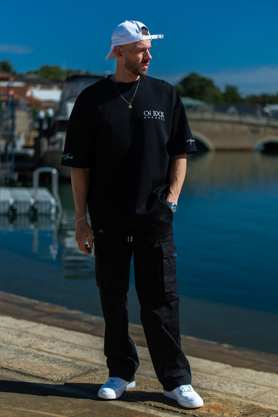 GRATEFUL TEE - PITCH BLACK - TEESOn Lock Apparel35751858563985
