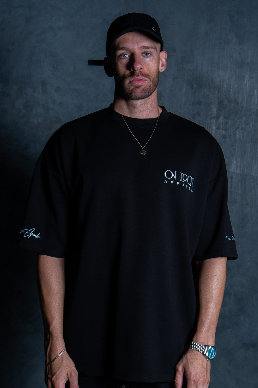 GRATEFUL TEE - PITCH BLACK - TEESOn Lock Apparel35751858563985