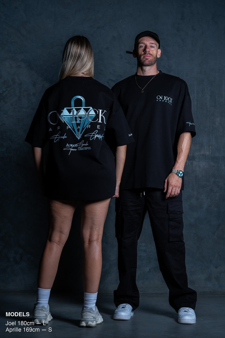 GRATEFUL TEE - PITCH BLACK - TEESOn Lock Apparel35751858563985