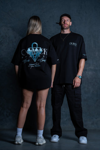 GRATEFUL TEE - PITCH BLACK - TEESOn Lock Apparel35751858563985