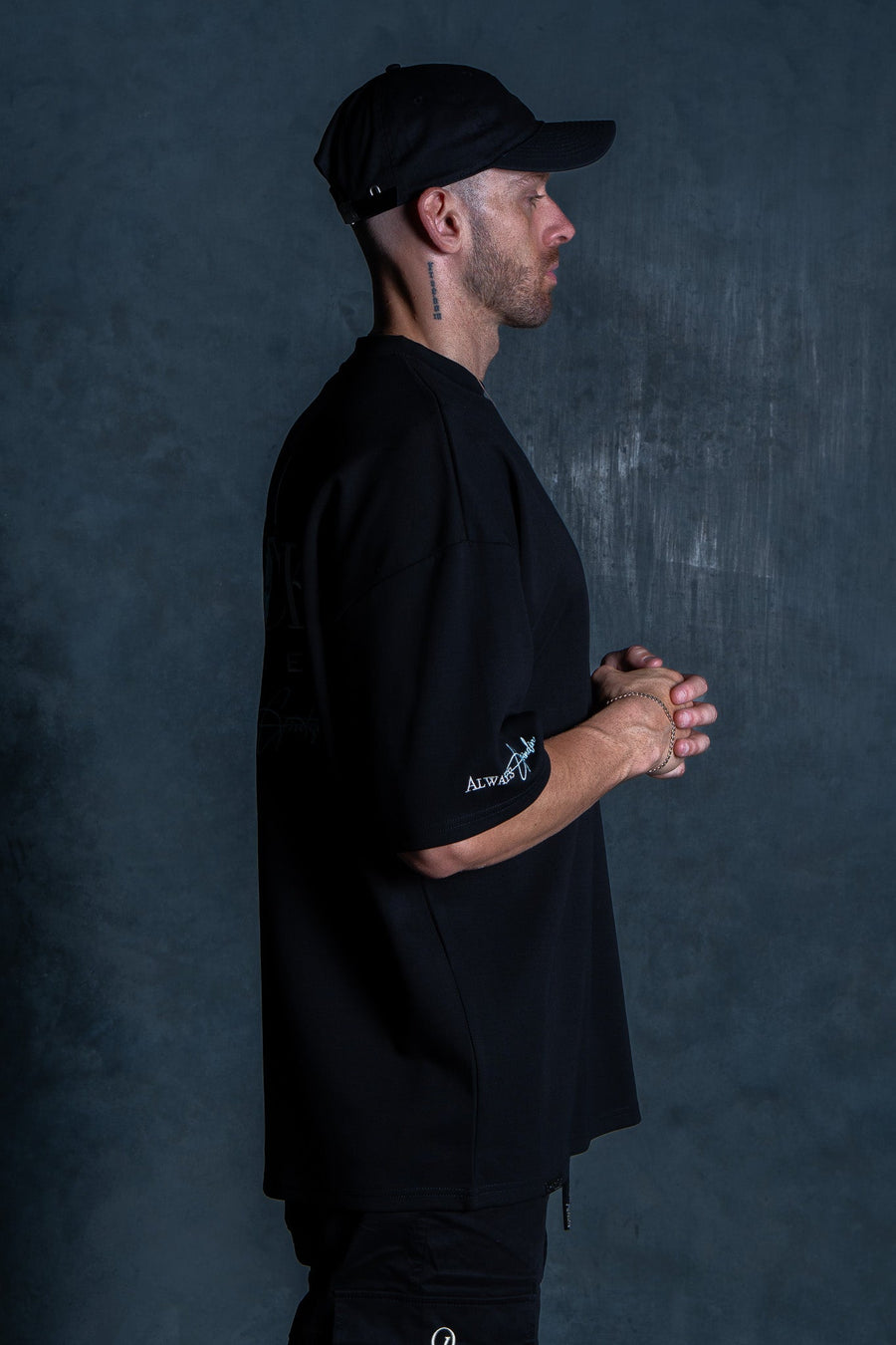 GRATEFUL TEE - PITCH BLACK - TEESOn Lock Apparel35751858563985
