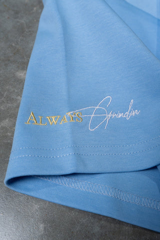 GRATEFUL TEE - SKY BLUE - TEESOn Lock Apparel