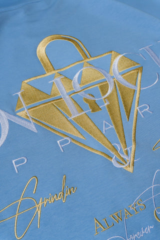 GRATEFUL TEE - SKY BLUE - TEESOn Lock Apparel