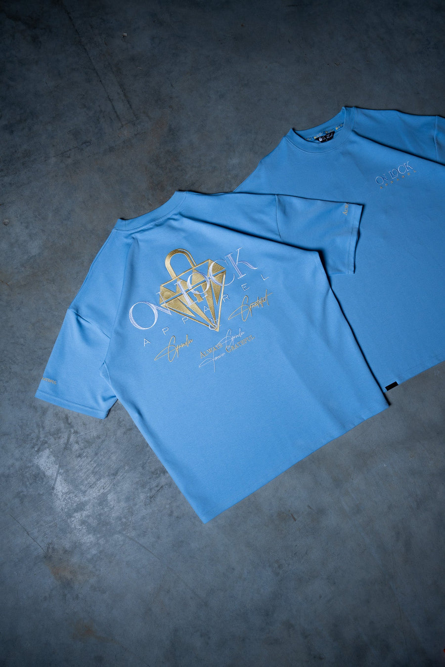 GRATEFUL TEE - SKY BLUE - TEESOn Lock Apparel35751859753329