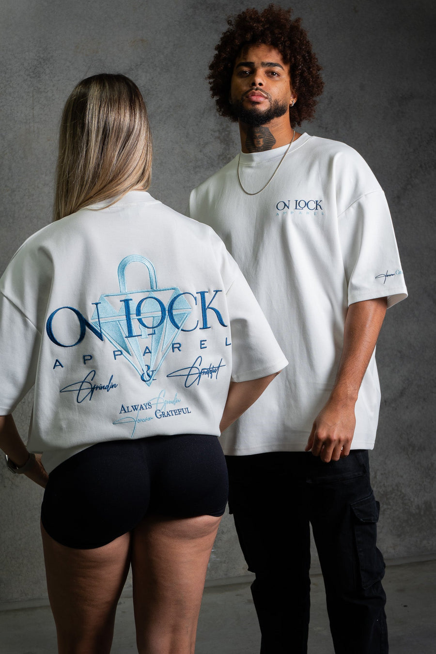 GRATEFUL TEE - SOFT WHITE - TEESOn Lock Apparel