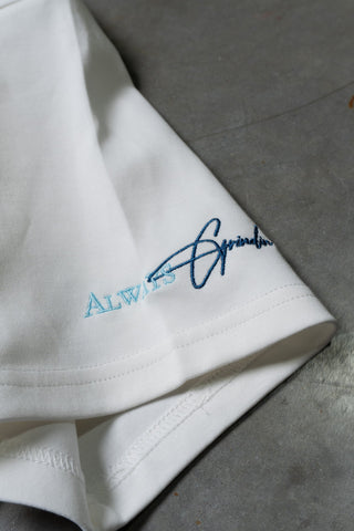 GRATEFUL TEE - SOFT WHITE - TEESOn Lock Apparel