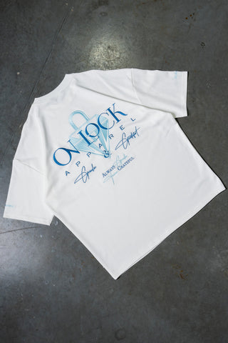 GRATEFUL TEE - SOFT WHITE - TEESOn Lock Apparel