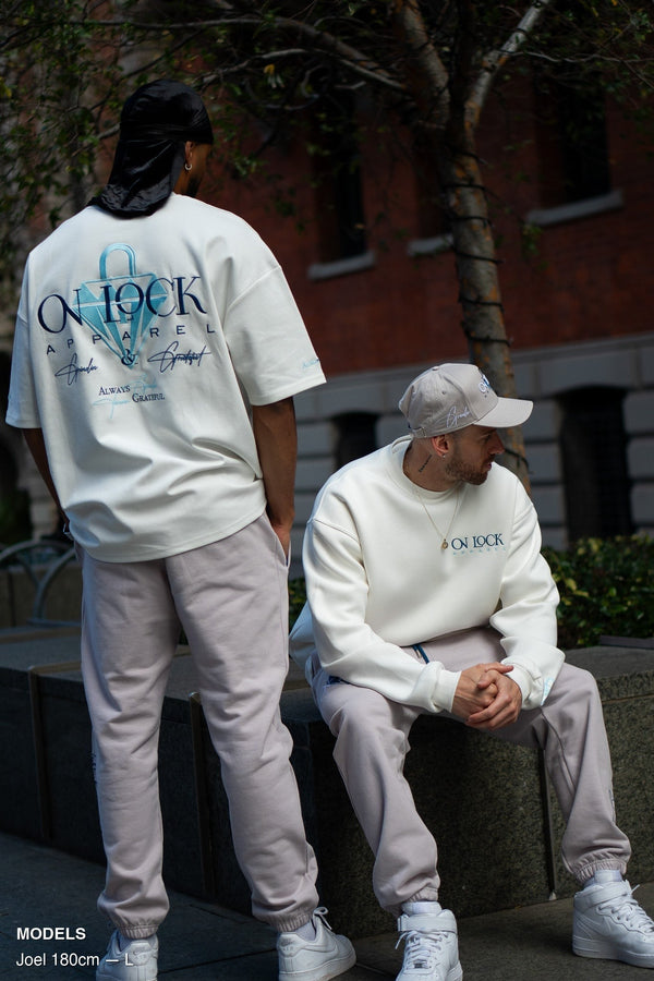 GRATEFUL TEE - SOFT WHITE