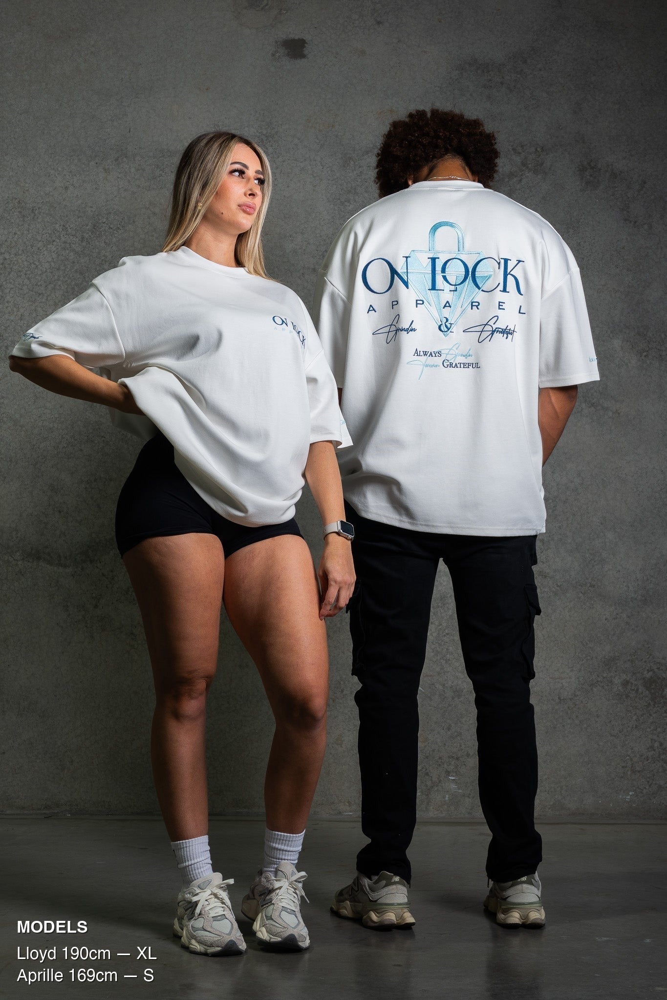 Greeter Tees Grateful Oversized T-Shirt | 100% Luxury Cotton Tee – On Lock Apparel