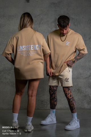 CONSISTENCY TEE - TAN