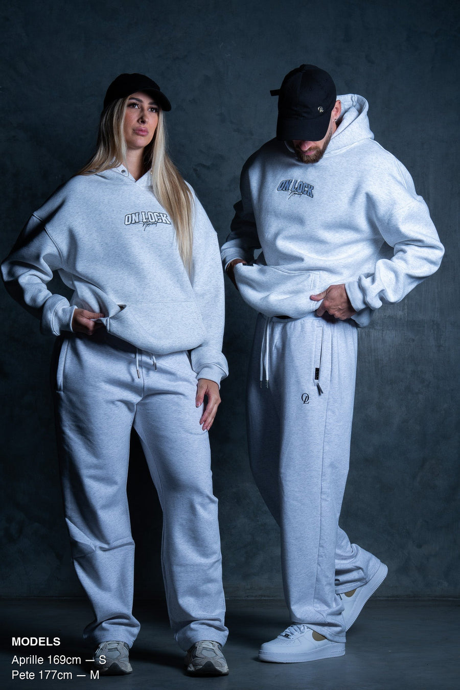 INITIAL SWEATPANTS - CLOUD GREY
