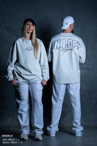 MONOLITH L/S TEE - MARLE GREY