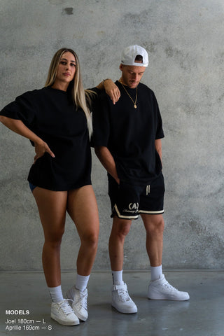 SIMPLICITY TEE - PITCH BLACK