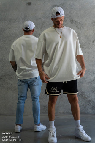 SIMPLICITY TEE - SOFT WHITE