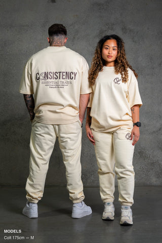CONSISTENCY TEE - RICH VANILLA