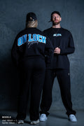 MONOLITH L/S TEE - BLACK FT. ARCTIC BLUE