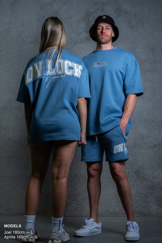 MONOLITH TEE - CERULEAN BLUE