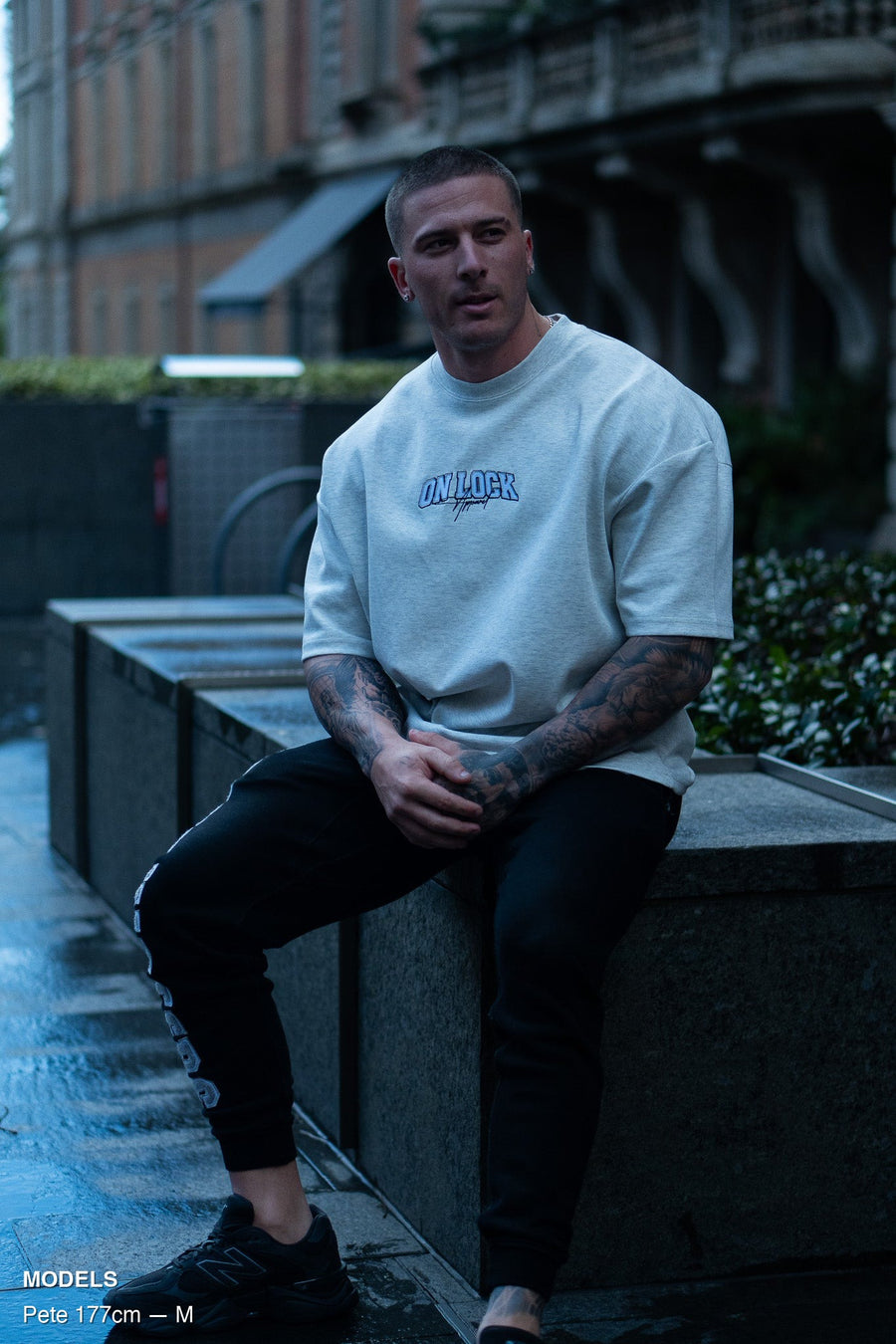 MONOLITH TEE - MARLE GREY