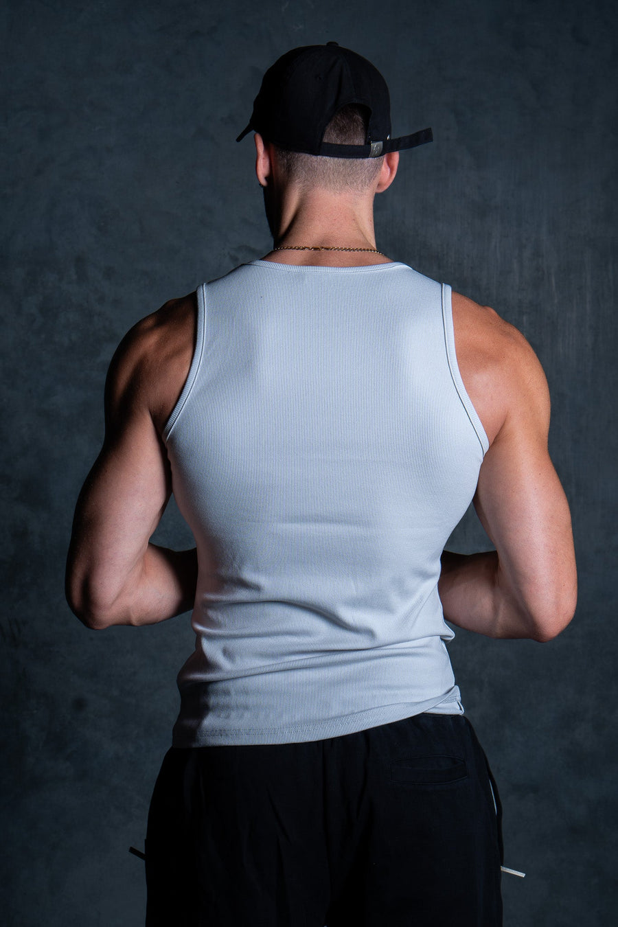 INITIAL BEATER - ICE GREY - TANK TOPOn Lock Apparel35751853496209