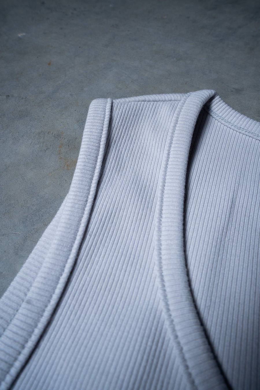 INITIAL BEATER - ICE GREY - TANK TOPOn Lock Apparel35751853496209