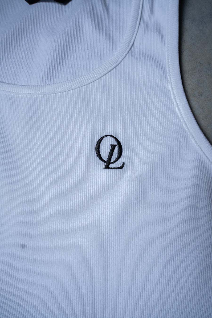 INITIAL BEATER - WHITE - TANK TOPOn Lock Apparel35751852858353