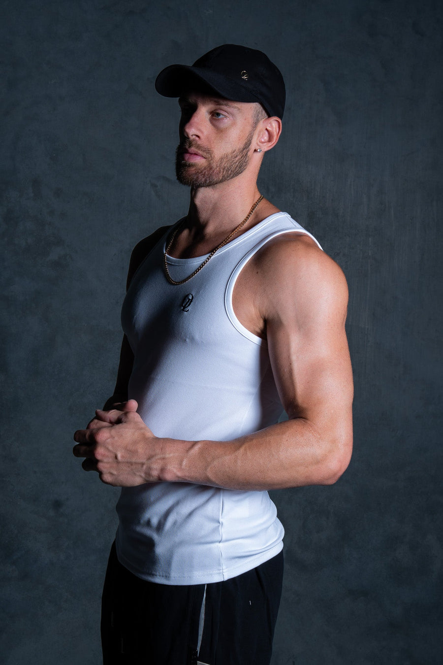 INITIAL BEATER - WHITE - TANK TOPOn Lock Apparel35751852858353