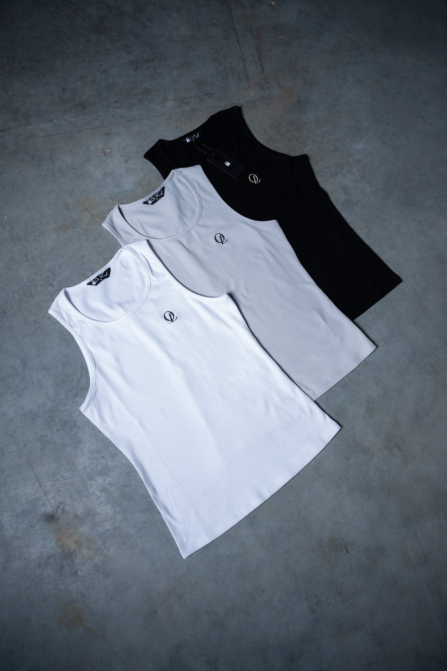 INITIAL BEATER - WHITE - TANK TOPOn Lock Apparel35751852858353