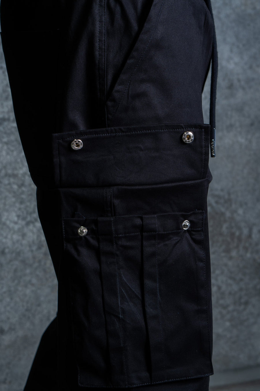 INITIAL CARGOS - BLACK - CARGO PANTSOn Lock Apparel