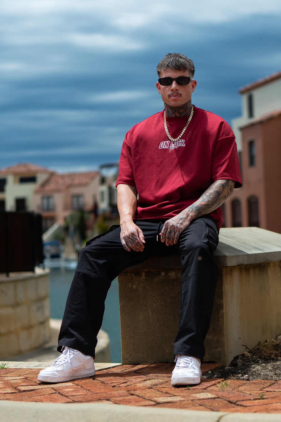 INITIAL CARGOS - BLACK - CARGO PANTSOn Lock Apparel