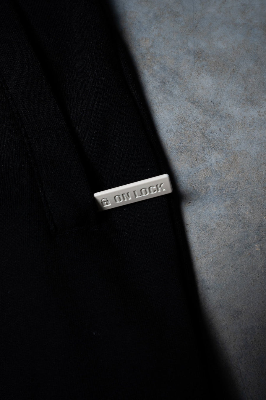 INITIAL SHORTS - BLACK FT. CREAM - SHORTSOn Lock Apparel35751857764753