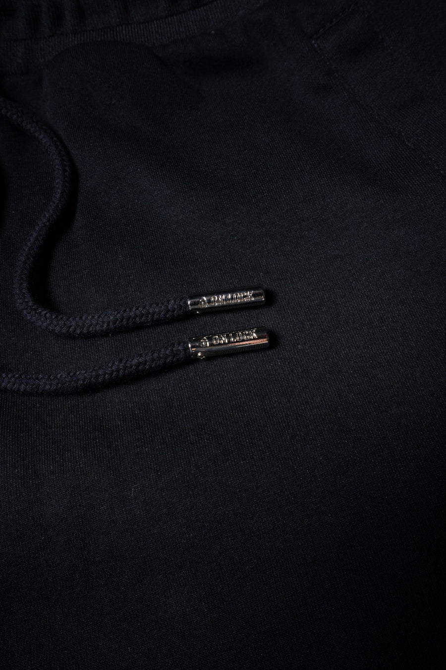 INITIAL SHORTS - BLACK FT. CREAM - SHORTSOn Lock Apparel35751857764753